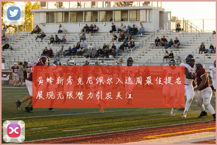 黄蜂新秀克尼佩尔入选周最佳提名展现无限潜力引发关注